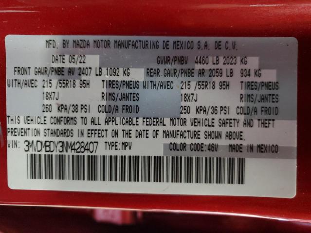 2022 MAZDA CX-30 PREMIUM - 3MVDMBDY3NM428407