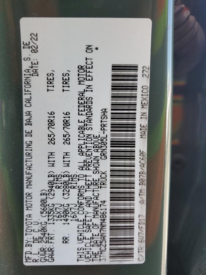 TOYOTA TACOMA DOUBLE CAB