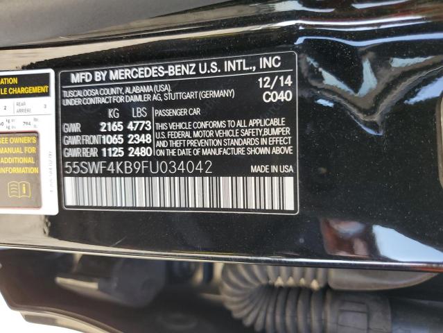 2015 MERCEDES-BENZ C 300 4MAT - 55SWF4KB9FU034042