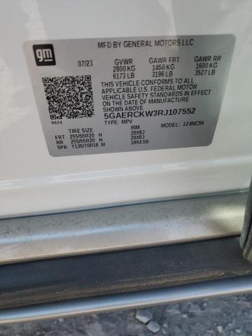 2024 BUICK ENCLAVE PR 5GAERCKW3RJ107552