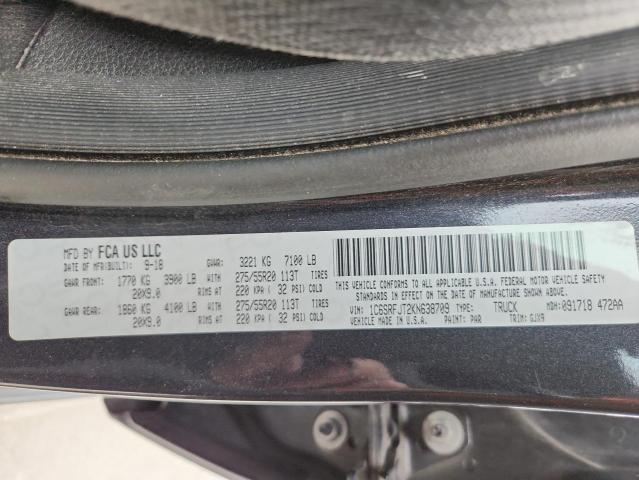 2019 RAM 1500 LARAM 1C6SRFJT2KN638709