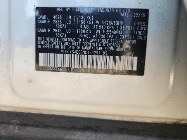 2015 SUBARU OUTBACK 2. 4S4BSBNC1F3297185
