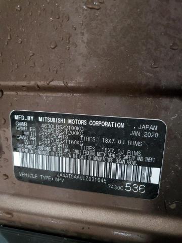 2020 MITSUBISHI ECLIPSE CR #3291262965