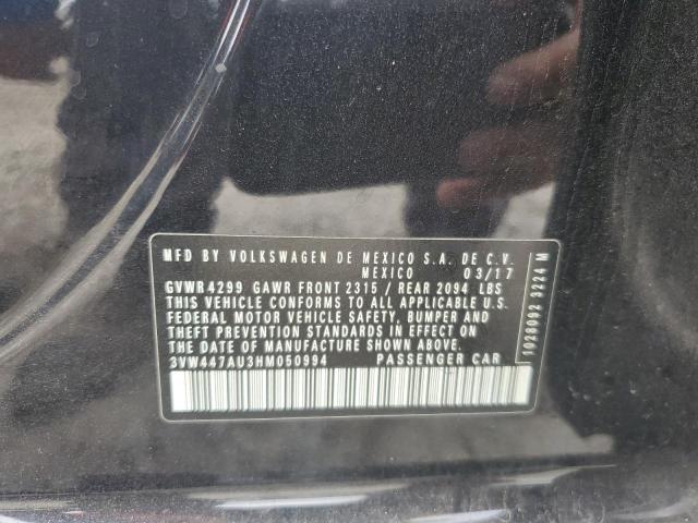 2017 VOLKSWAGEN GTI S/SE 3VW447AU3HM050994