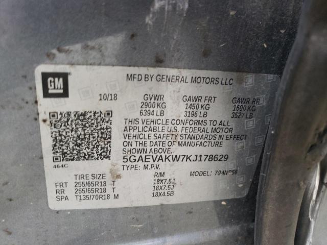 2019 BUICK ENCLAVE ESSENCE 5GAEVAKW7KJ178629
