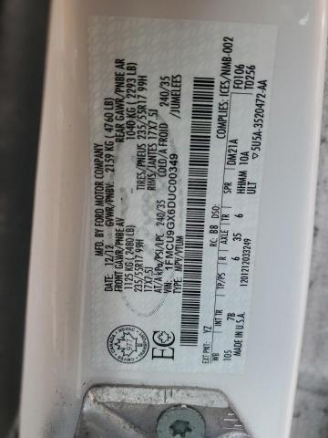 2013 FORD ESCAPE SE - 1FMCU9GX6DUC00349