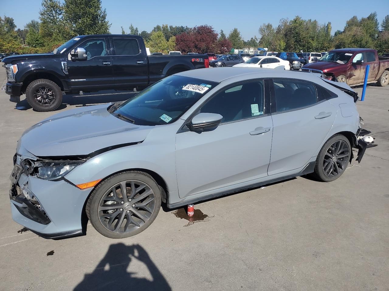 Lot #3279886271 2020 HONDA CIVIC SPOR