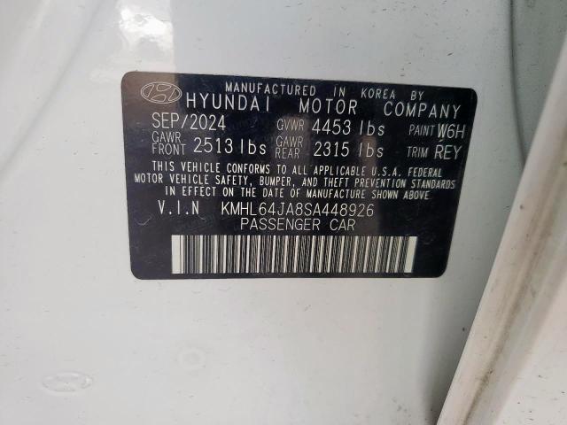 2025 HYUNDAI SONATA SEL KMHL64JA8SA448926