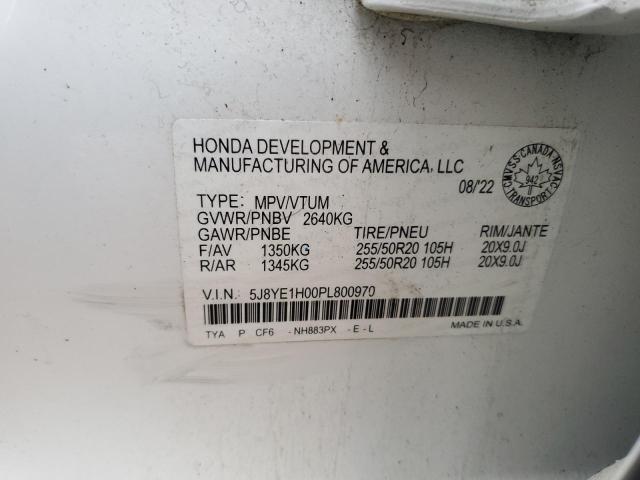 2023 ACURA MDX A-SPEC 5J8YE1H00PL800970