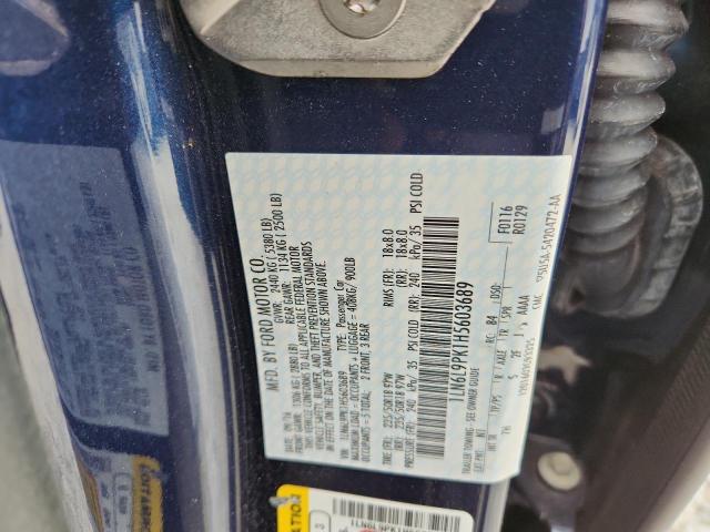 2017 LINCOLN CONTINENTA 1LN6L9PK1H5603689