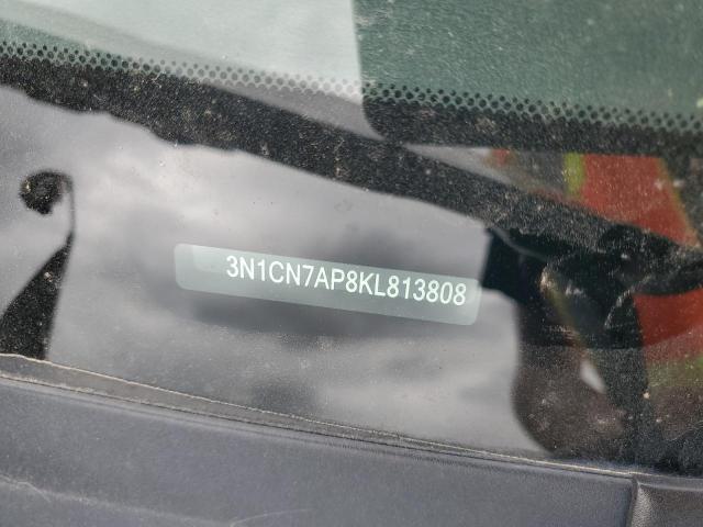 2019 NISSAN VERSA S 3N1CN7AP8KL813808