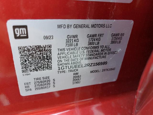 2024 GMC SIERRA K1500 AT4 1GTUUEEL2RZ156989