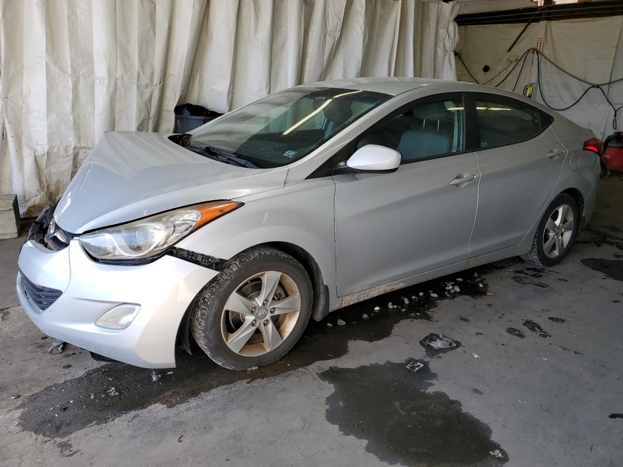 Lot #3273954802 2012 HYUNDAI ELANTRA GL