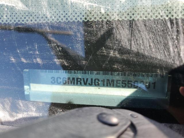 2021 RAM PROMASTER 3500 3500 HIGH 3C6MRVJG1ME550201