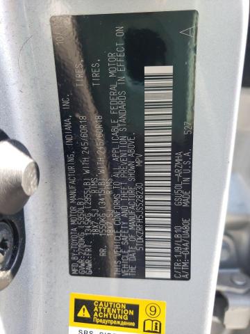 2018 TOYOTA HIGHLANDER SE 5TDKZRFH5JS528230