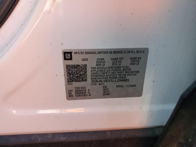 2020 GMC TERRAIN SL - 3GKALVEV1LL254681