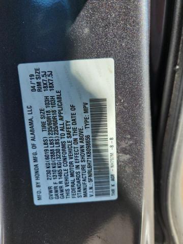 2019 HONDA ODYSSEY EX - 5FNRL6H71KB098656