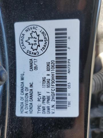 2017 HONDA CIVIC TOUR 2HGFC1F90HH110620