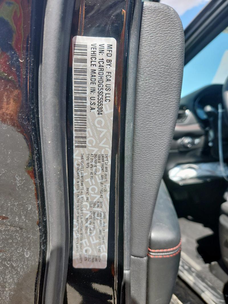 2025 DODGE DURANGO GT 1C4RDHDG5SC555304