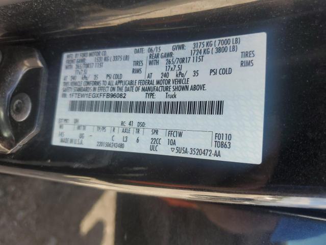 2015 FORD F150 SUPER 1FTEW1EGXFFB96082