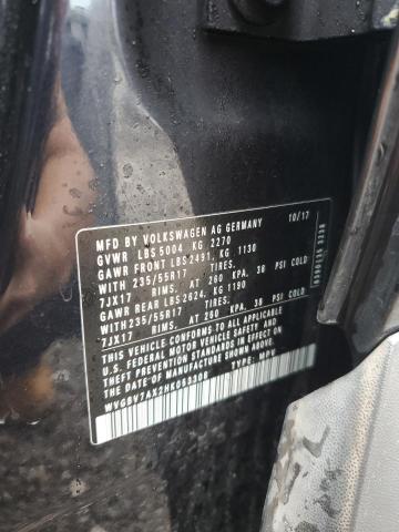 2017 VOLKSWAGEN TIGUAN S WVGBV7AX2HK053308