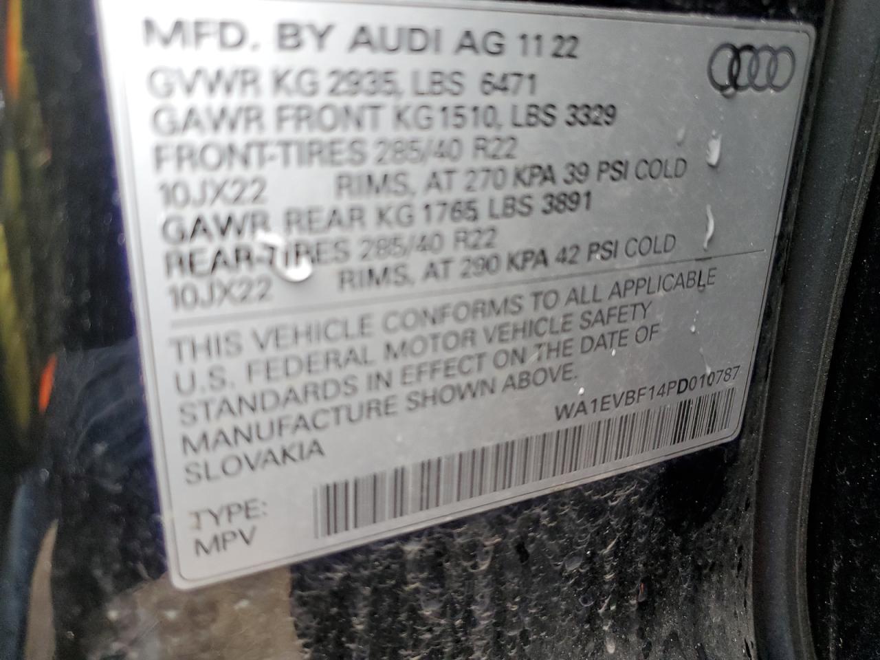 AUDI Q8 PREMIUM PLUS S-LINE