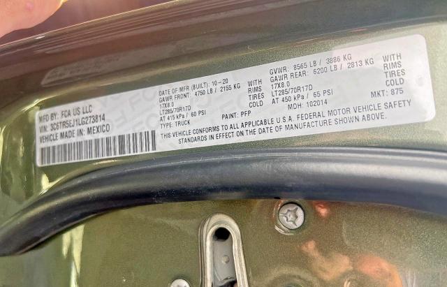 2020 RAM 2500 POWER 3C6TR5EJ1LG273814