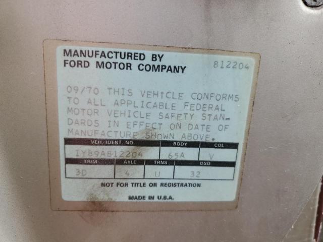 1971 LINCOLN CONTINITAL #3281437997