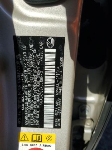 2018 LEXUS ES 350 #3283808449