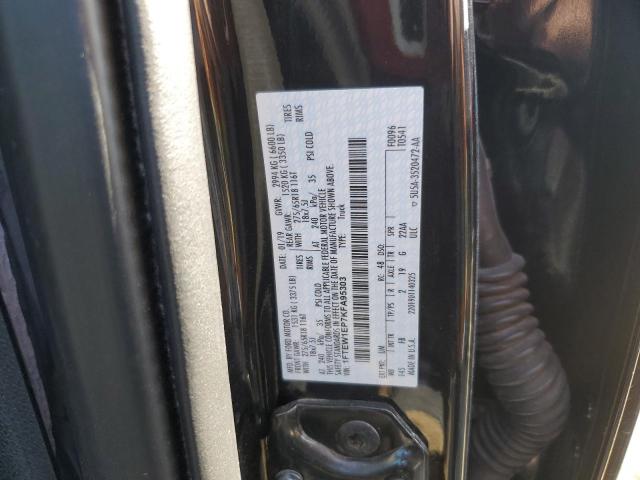 2019 FORD F150 SUPERCREW 1FTEW1EP7KFA95303