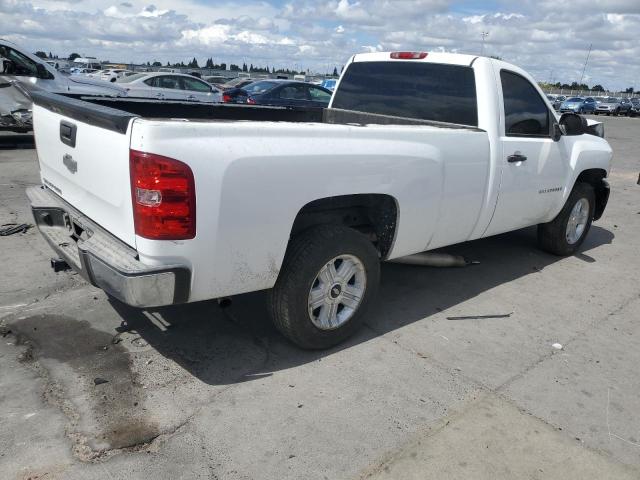 CHEVROLET SILVERADO C1500 2007 white  gas 1GCEC14C77E590220 photo #4