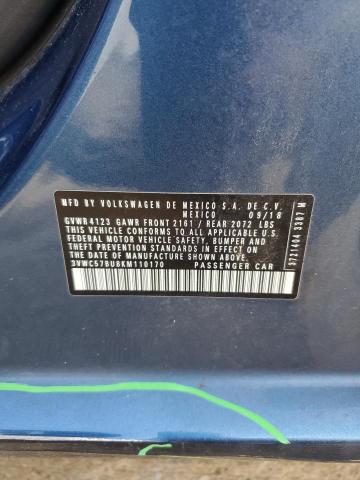 2019 VOLKSWAGEN JETTA S 3VWC57BU8KM110170