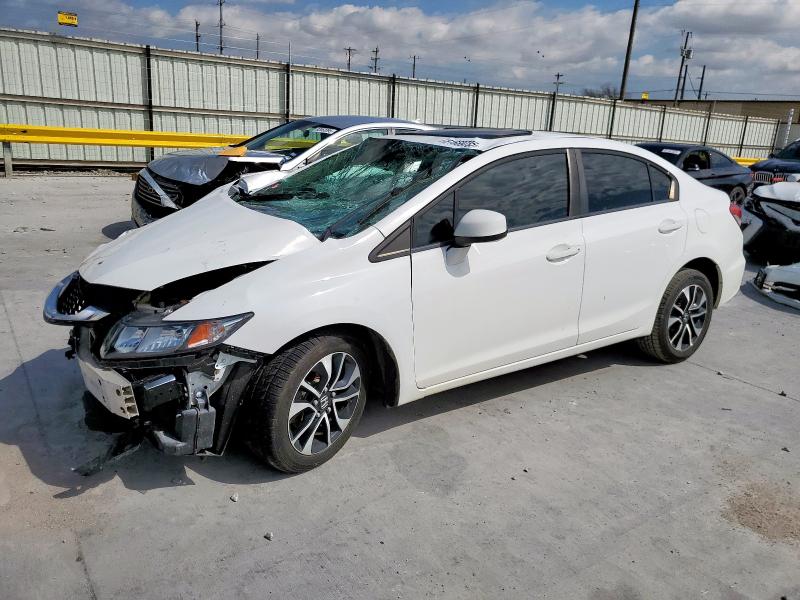 Global Auto Auctions: 2013 HONDA CIVIC EX