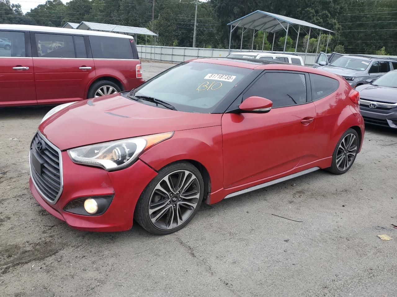 Lot #3265061977 2016 HYUNDAI VELOSTER T