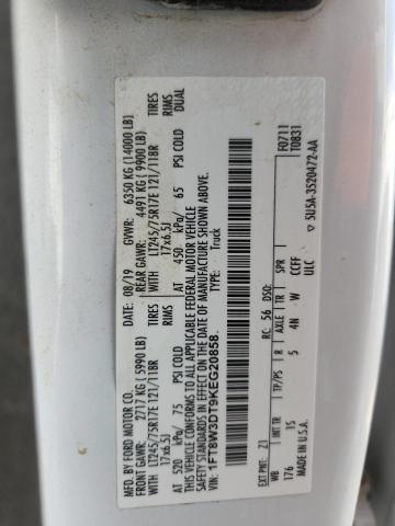 2019 FORD F350 SUPER - 1FT8W3DT9KEG20858