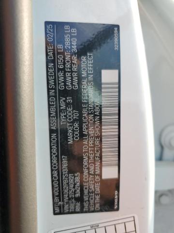 2025 VOLVO XC90 PLUS YV4062PB7S1376917