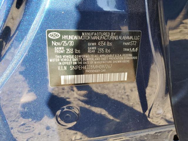 2021 HYUNDAI SONATA LIMITED #3298223023