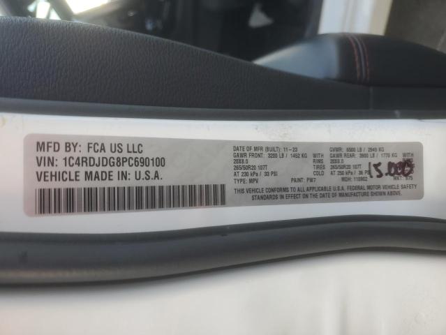 2023 DODGE DURANGO GT 1C4RDJDG8PC690100