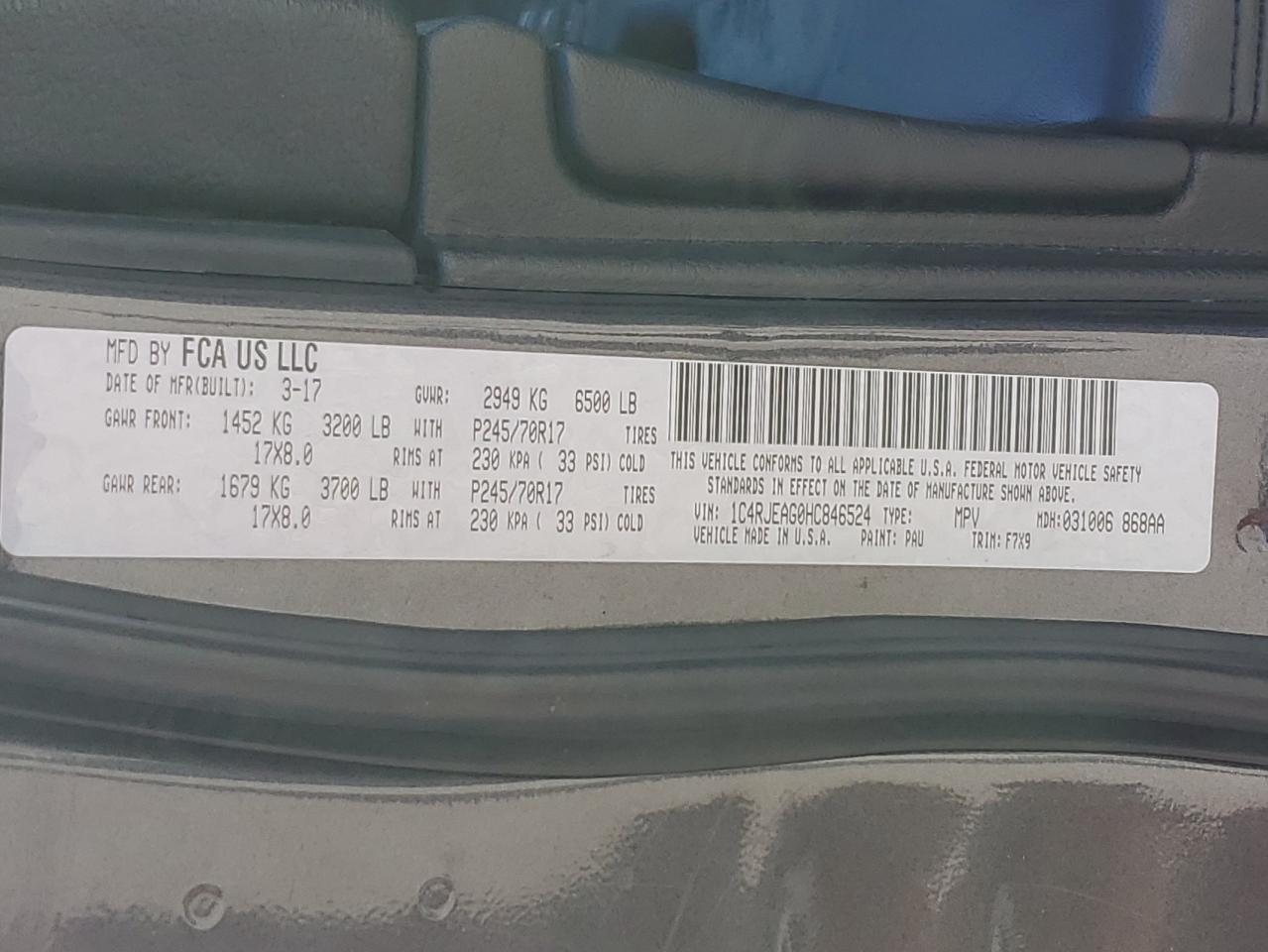 JEEP GRAND CHEROKEE LAREDO