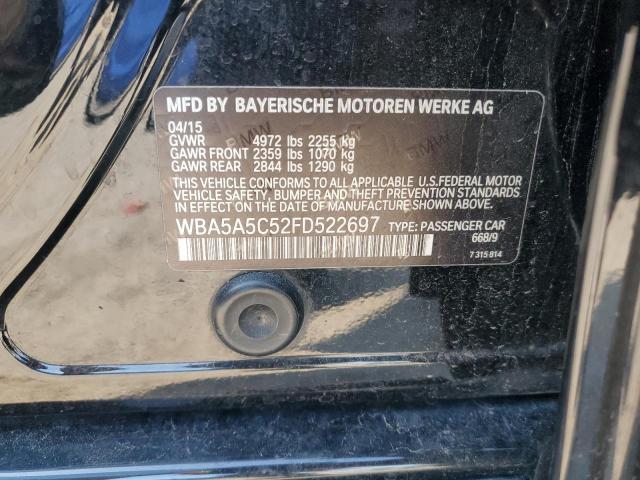 2015 BMW 528 I WBA5A5C52FD522697