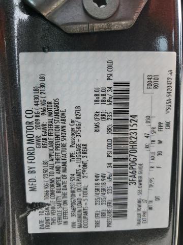 2017 FORD FUSION S 3FA6P0G70HR231524