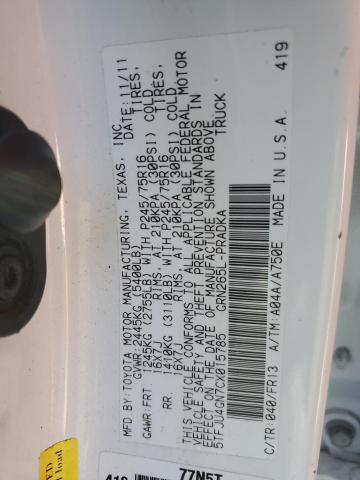 2012 TOYOTA TACOMA DOU - 5TFJU4GN7CX015785