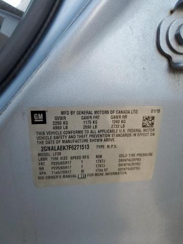 2015 CHEVROLET EQUINOX LS 2GNALAEK7F6271513