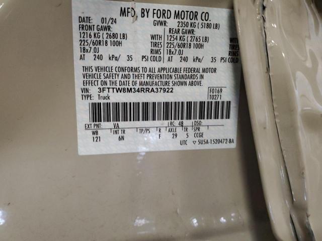 2024 FORD MAVERICK L #3287662040