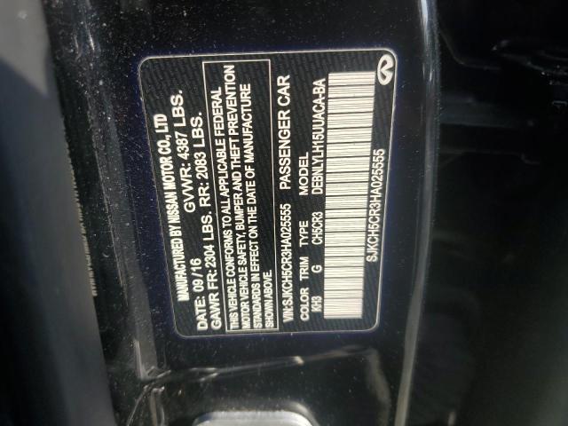 2017 INFINITI QX30 BASE SJKCH5CR3HA025555