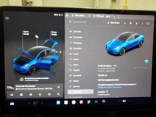 2022 TESLA MODEL Y - 7SAYGDEE0NF481230