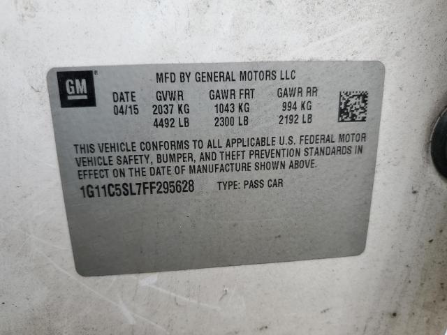 2015 CHEVROLET MALIBU 1LT - 1G11C5SL7FF295628