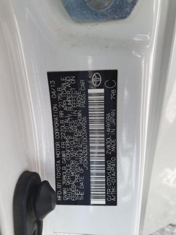 2013 TOYOTA PRIUS - JTDKN3DU1D0349926