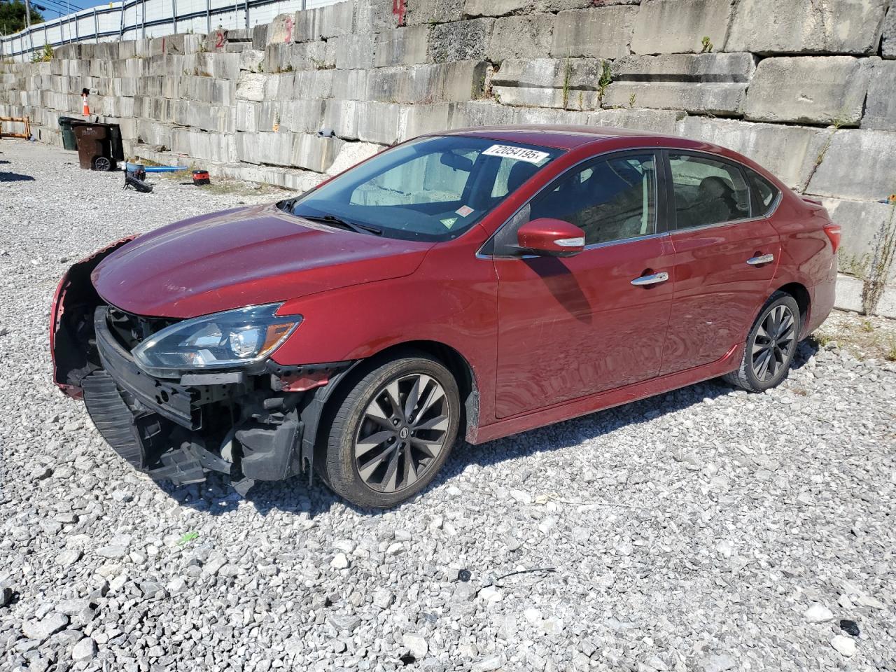 Lot #3297131505 2019 NISSAN SENTRA S