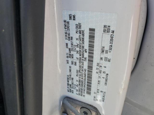 2016 FORD ESCAPE SE 1FMCU9GX3GUA80143